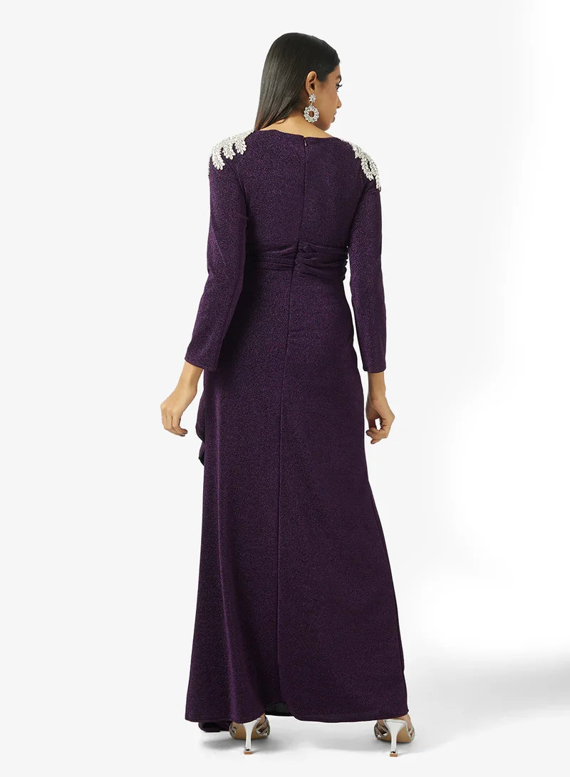 خزانة Ruffled Detail Dress